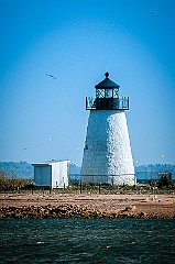 Bird Island Lighthouse is Part of Wild Life Refuge